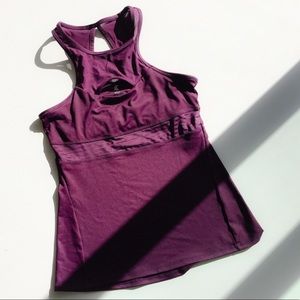 Kyodan Athletic Racerback Tank Purple - XS